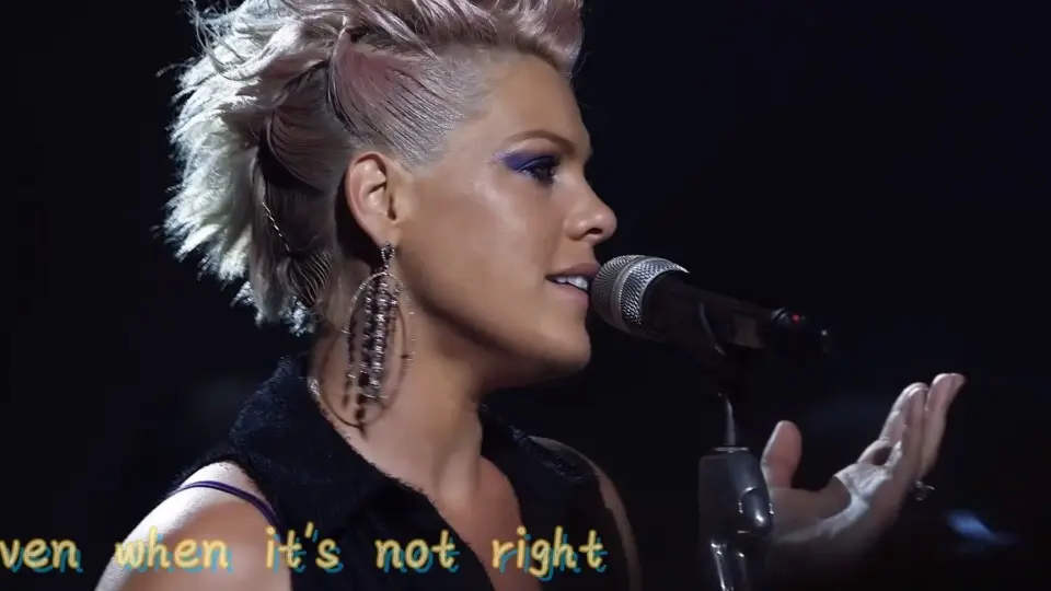 P!NK - Try (The Truth About Love - Live From Los Angeles) 