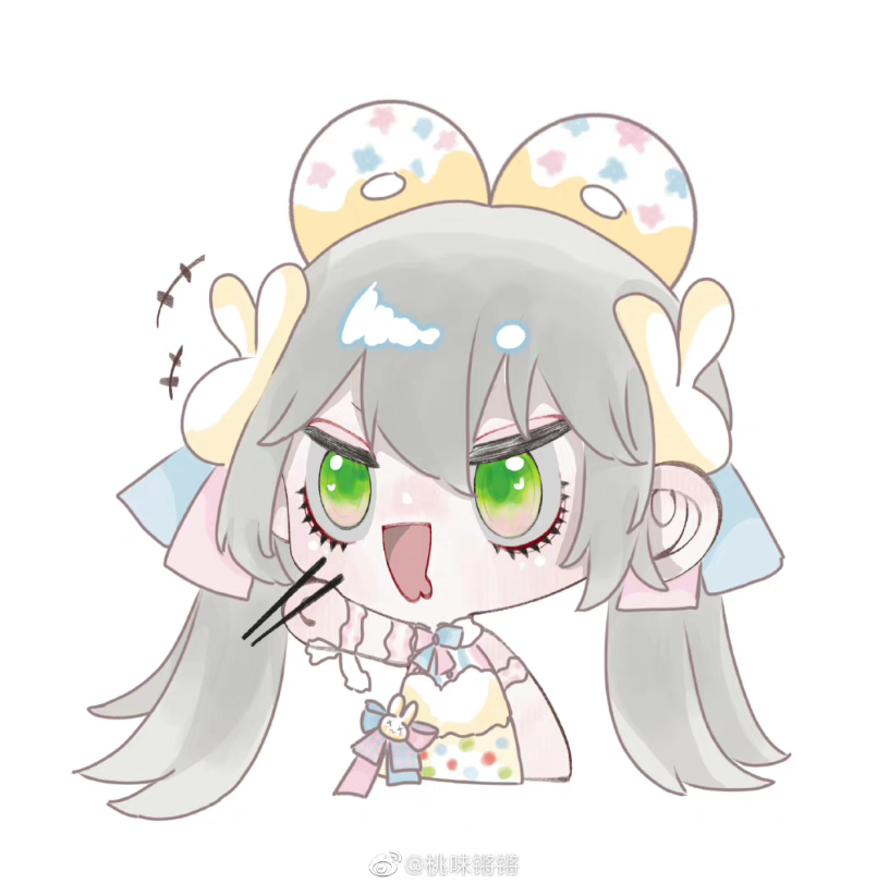 虚拟偶像表情包:洛天依