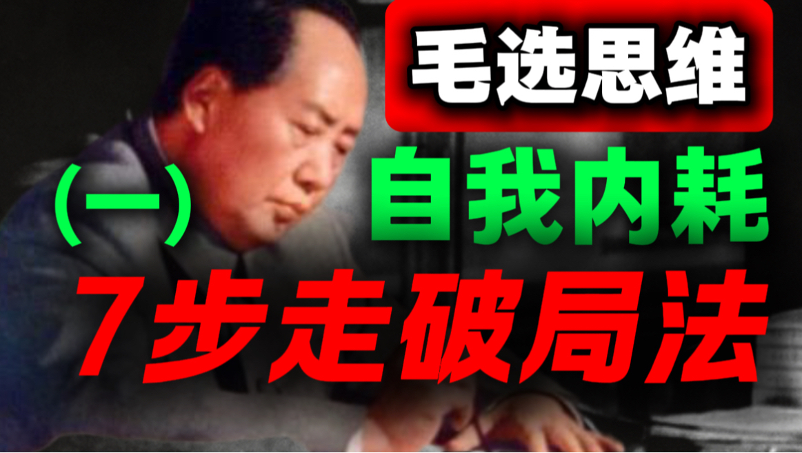 研究3个通宵，毛选+脑科学，终于解决了自我内耗｜第44期｜毛选解读｜毛选思维