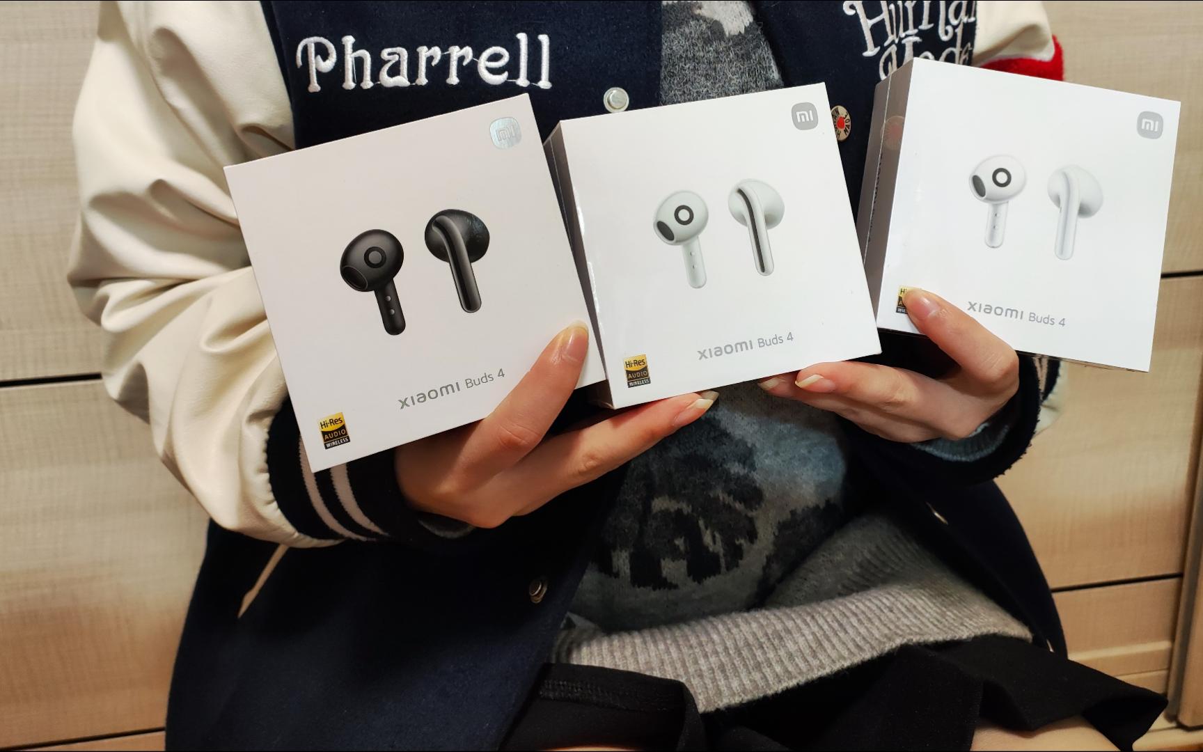 小米无线耳机 但是女友选 xiaomibuds4再次开箱