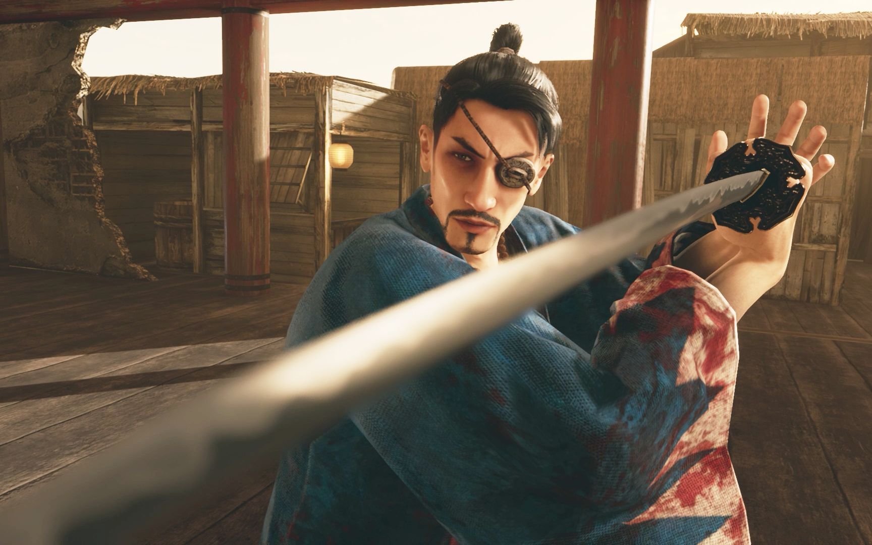 【如龙维新极】冲田总司(真岛吾朗) 第二战 维新难度 无伤