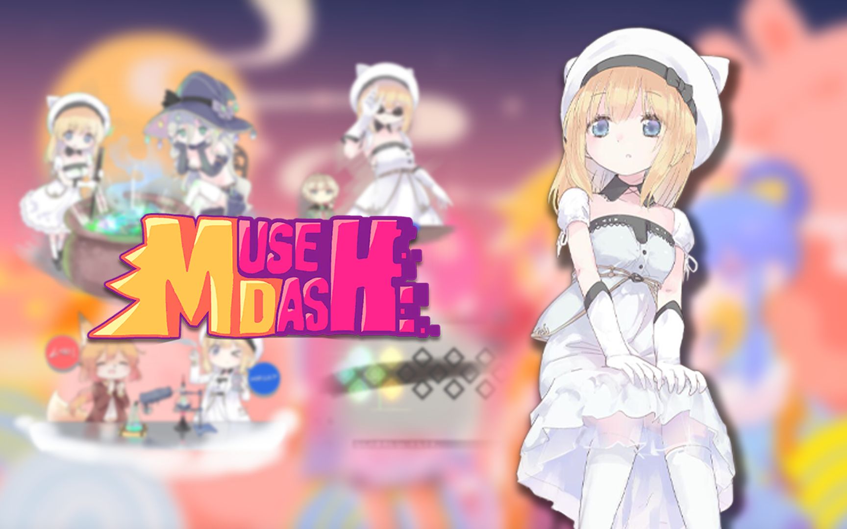 [图]【Muse Dash 自制】紡ぐ者の森(Battle) - ginkiha 大触Lv.9