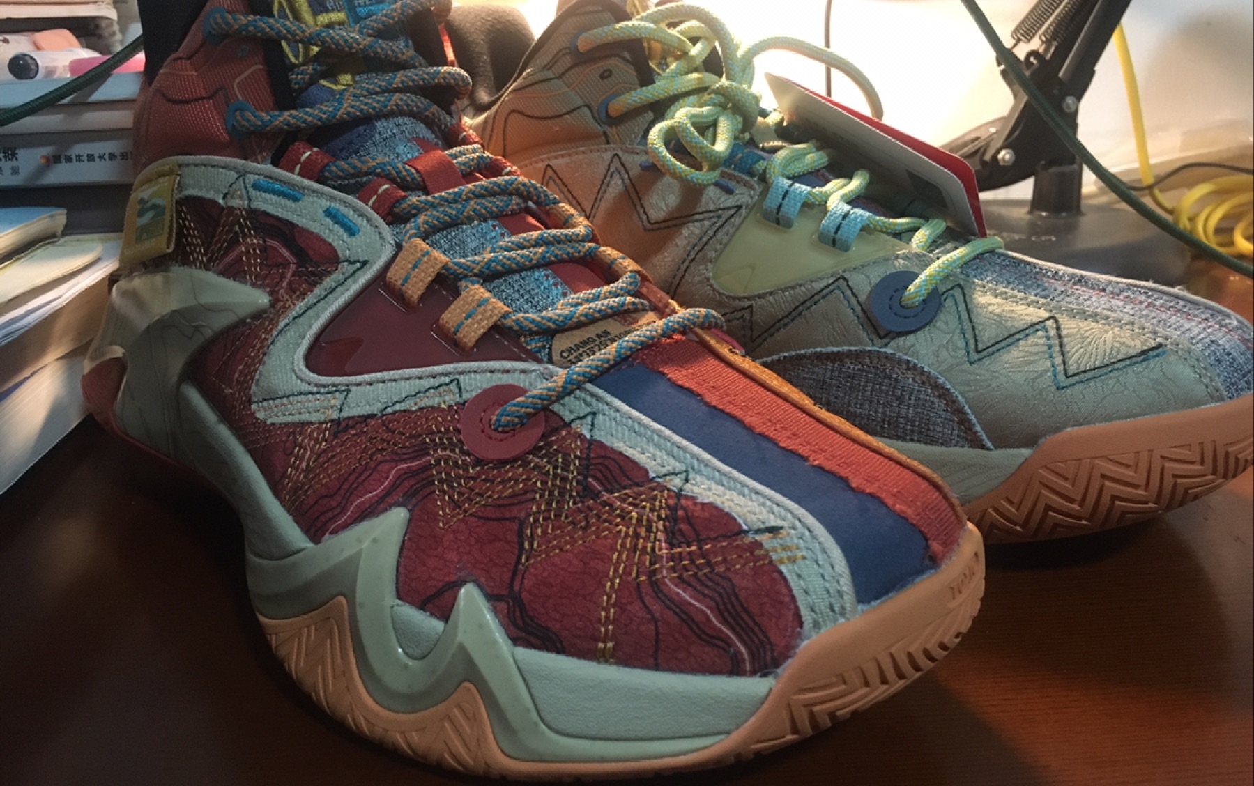 双十一 中乔毒牙鸳鸯篮球鞋 369元_哔哩哔哩_bilibili