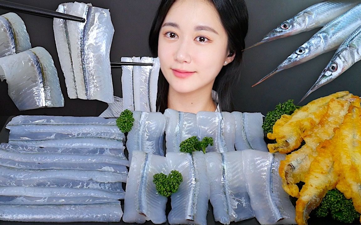 [ONHWA] 是针鱼 咀嚼音! 🤍柔软可口！ 日本下鱵鱼 | 生鱼 | 炸鱼-ONHWA_Official-ONHWA_Official-哔 ...