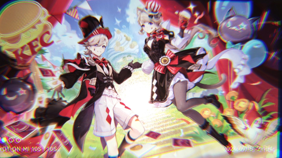 原神肯德基联动周边