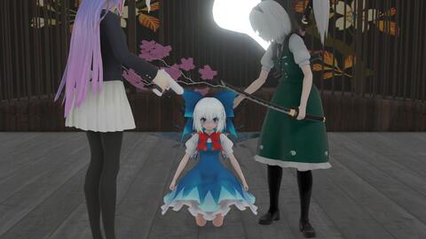 东方mmd 笨蛋的防身术 哔哩哔哩 Bilibili 东方mmd 笨蛋的防身术 哔哩哔哩 Bilibili