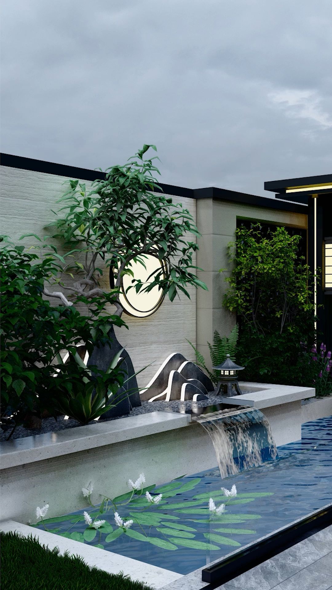 苏州新中式庭院设计—素简中的乾坤自在