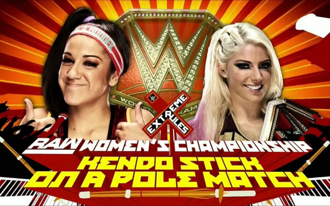 Extreme Rules 2017.06.04 Alexa Bliss vs. Bayley 竹剑赛哔哩哔哩bilibili