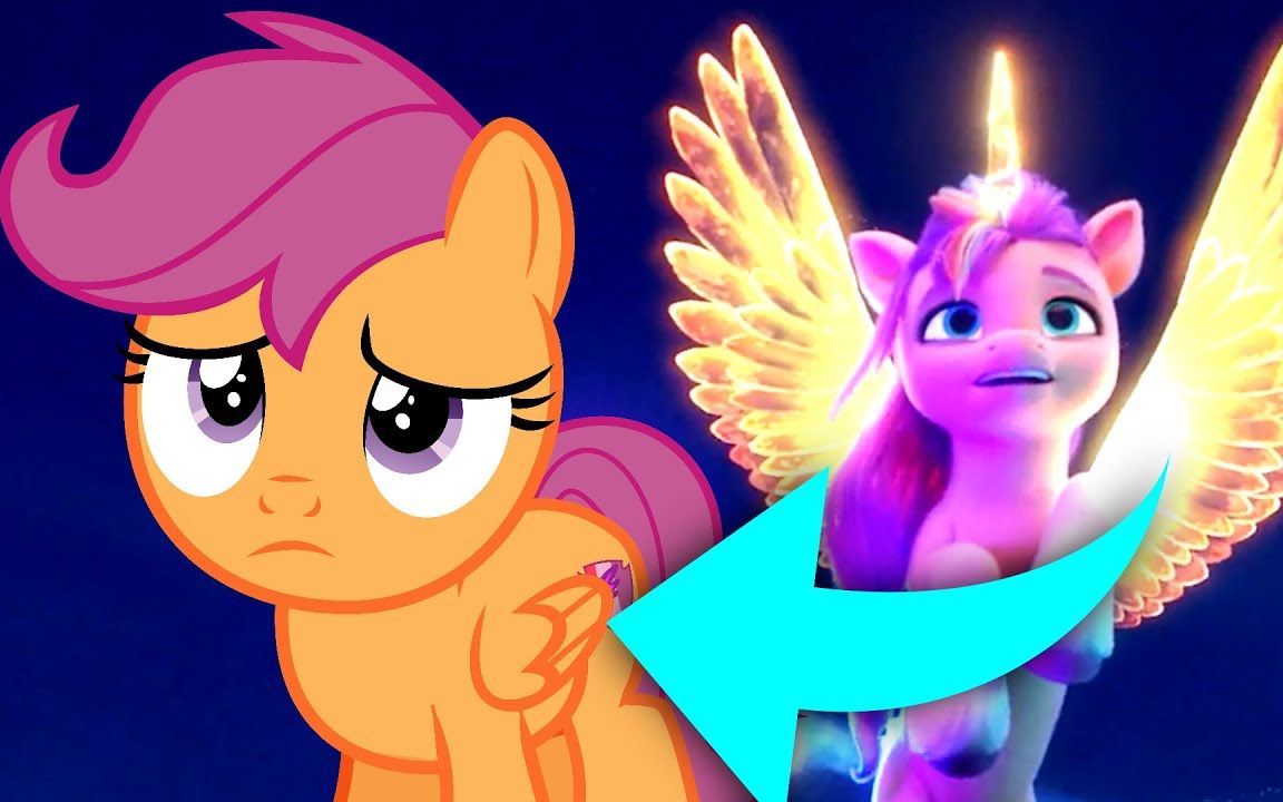 [图]#SawtoothWaves 彩虹小馬解說 飛板璐不會飛的原因My Little Pony The REAL Reason Scootaloo Can't Fl