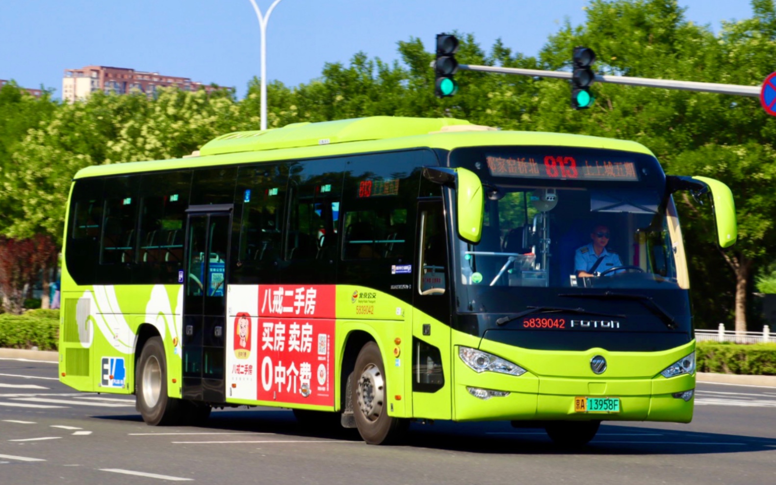 北京公交813路线路图图片