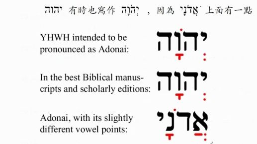 [图]为什么不是“耶和华”——古希伯来语语音知识