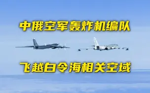 Download Video: 国防部证实！中俄联合空中战略巡航，不针对第三方！