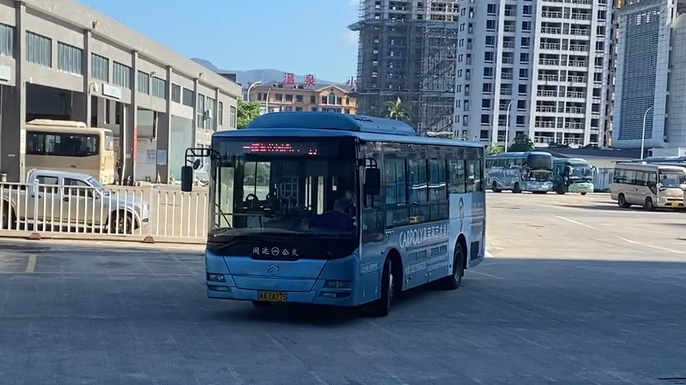 【gsayte】到体育公园就回场(不开了) 福州连江闽运公交19路 19路回场