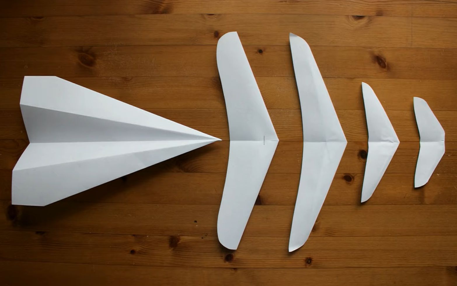 paperang纸飞机设计者edmond hui的ted演讲:纸飞机的外形重塑