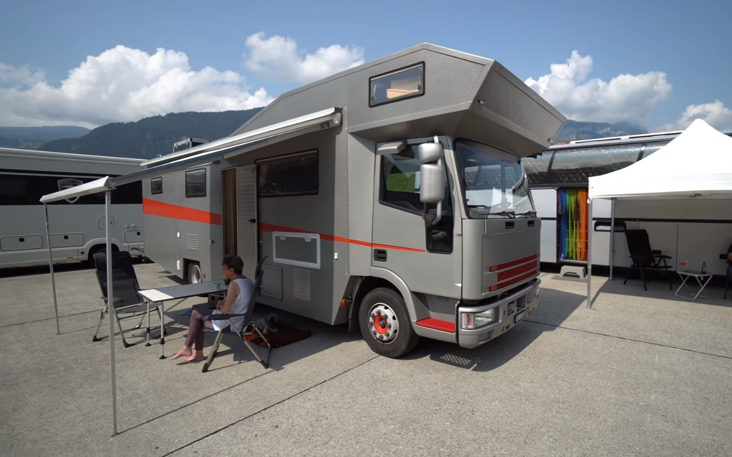 依维柯 iveco eurocargo 平头中卡房车