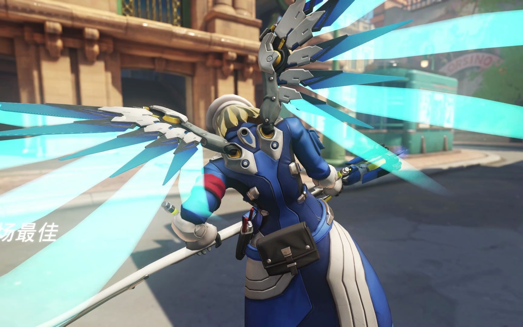 可能是我ow1最后一个天使的全场最佳了