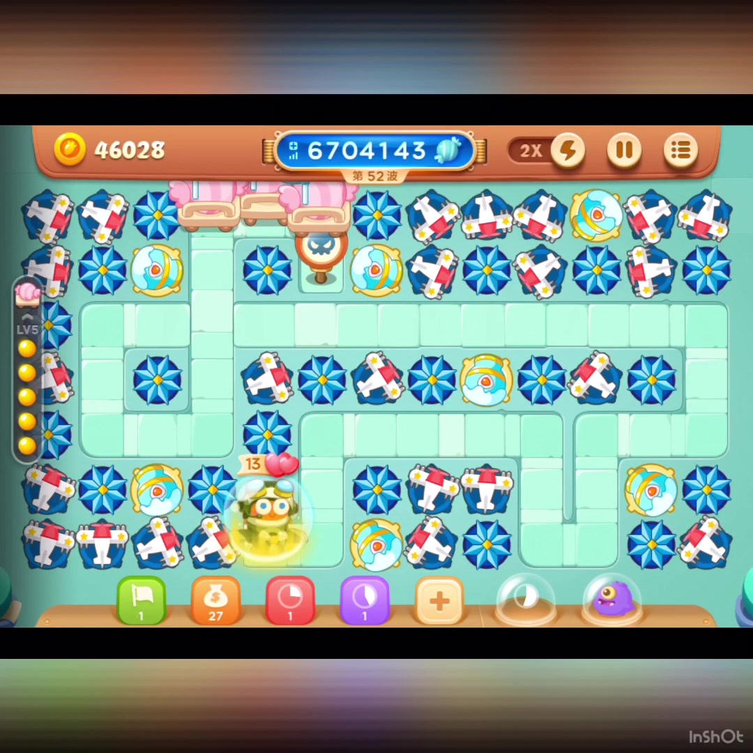 保卫萝卜3糖果赛无尽版60关通关5160波部分攻略