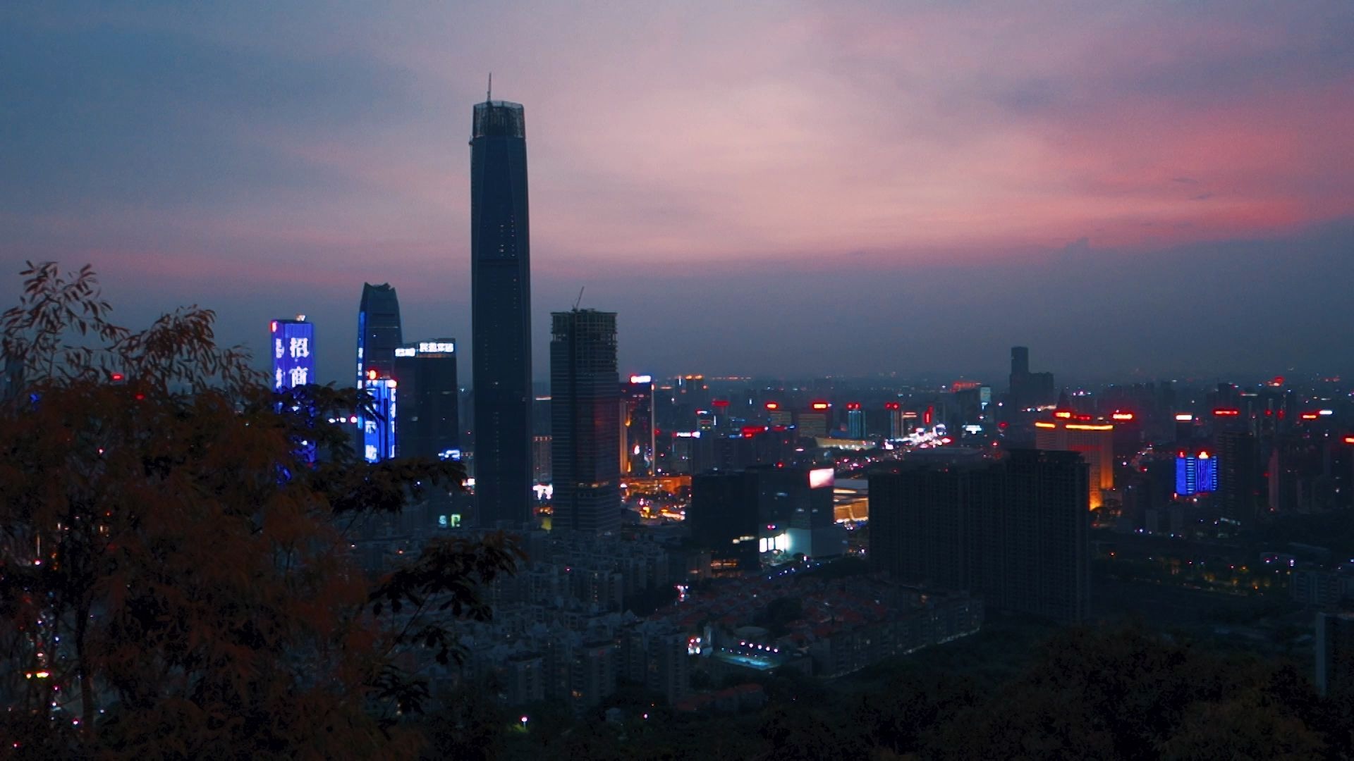 初次登上旗峰山(黄旗山)