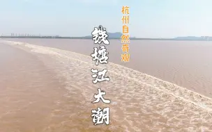 Video herunterladen: 不要觉得这个视频长，这是史上记录钱塘江大潮过程最完整的视频