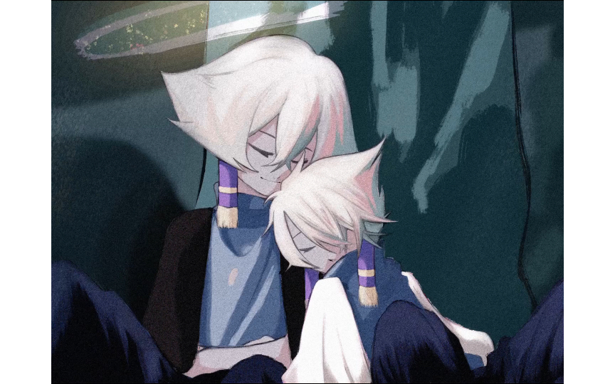 procreate光遇双子跑雨林困了