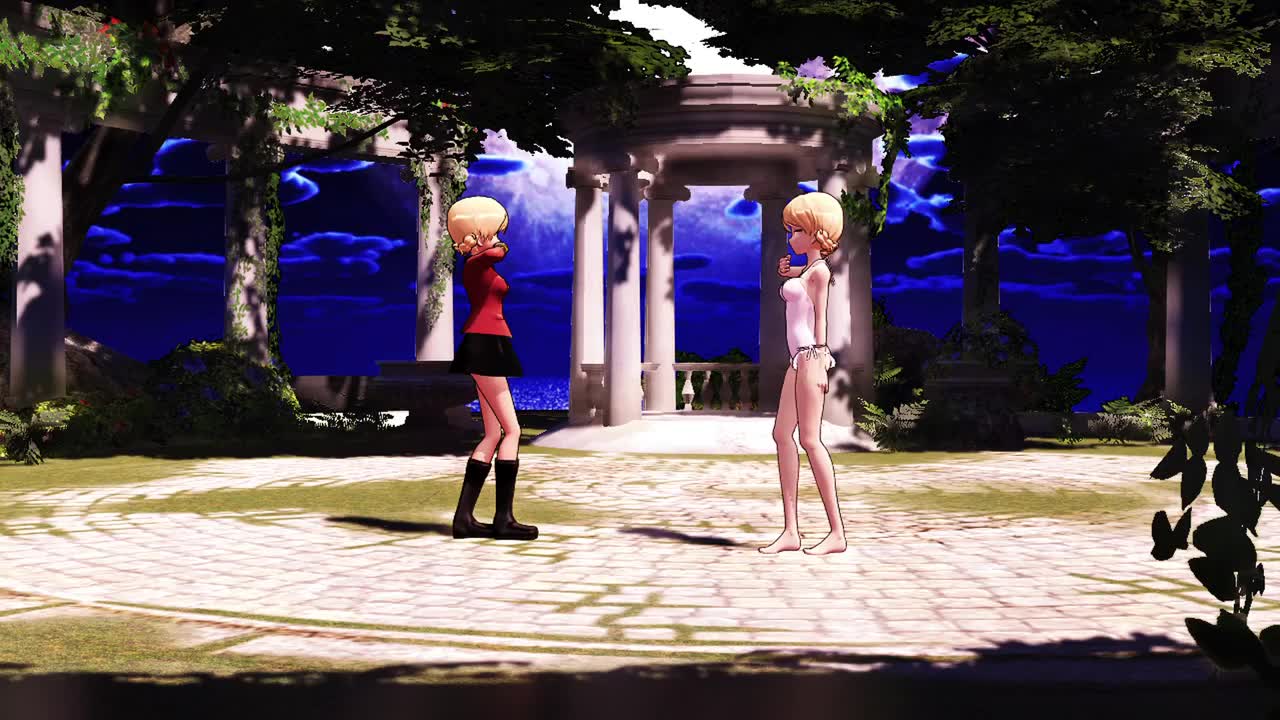 【mmd少女与战车】仲夏夜之梦 part 3(两位大吉岭)修正版