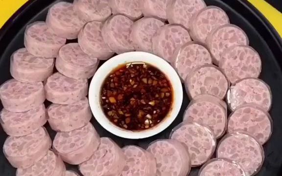 水晶肉皮肠,自己做的干净卫生没有防腐剂添和添加剂吃着更放心
