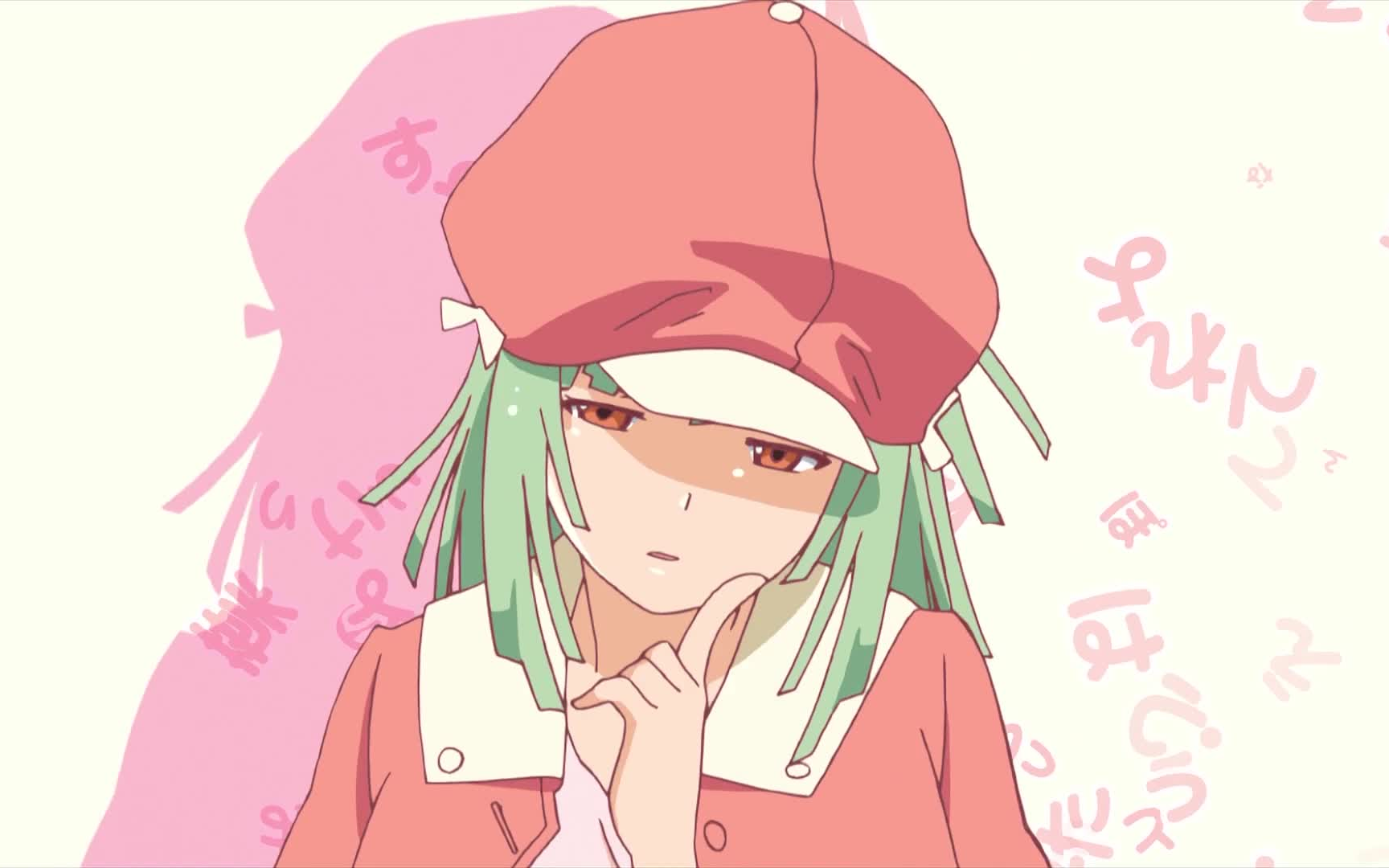 化物语恋爱循环op1080p无字幕含有帽子版和无帽子版的千石抚子