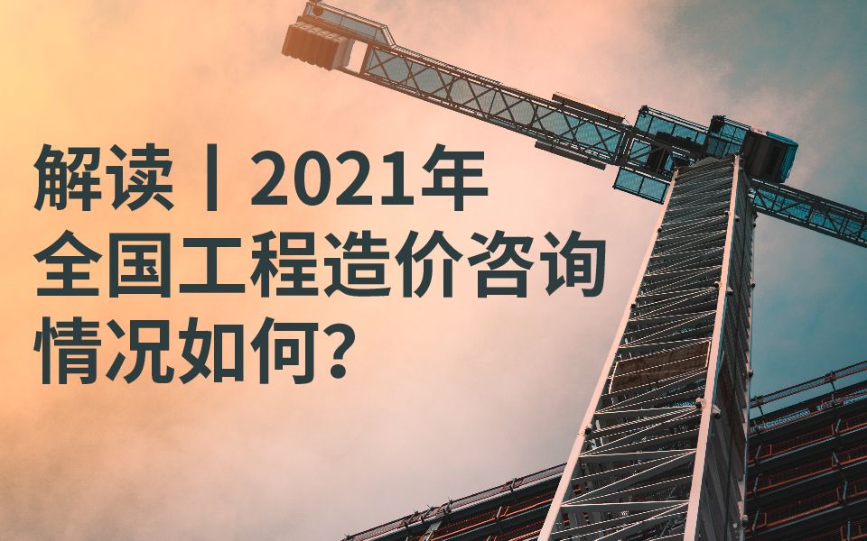 2021年全国工程造价咨询情况怎么样?哔哩哔哩bilibili