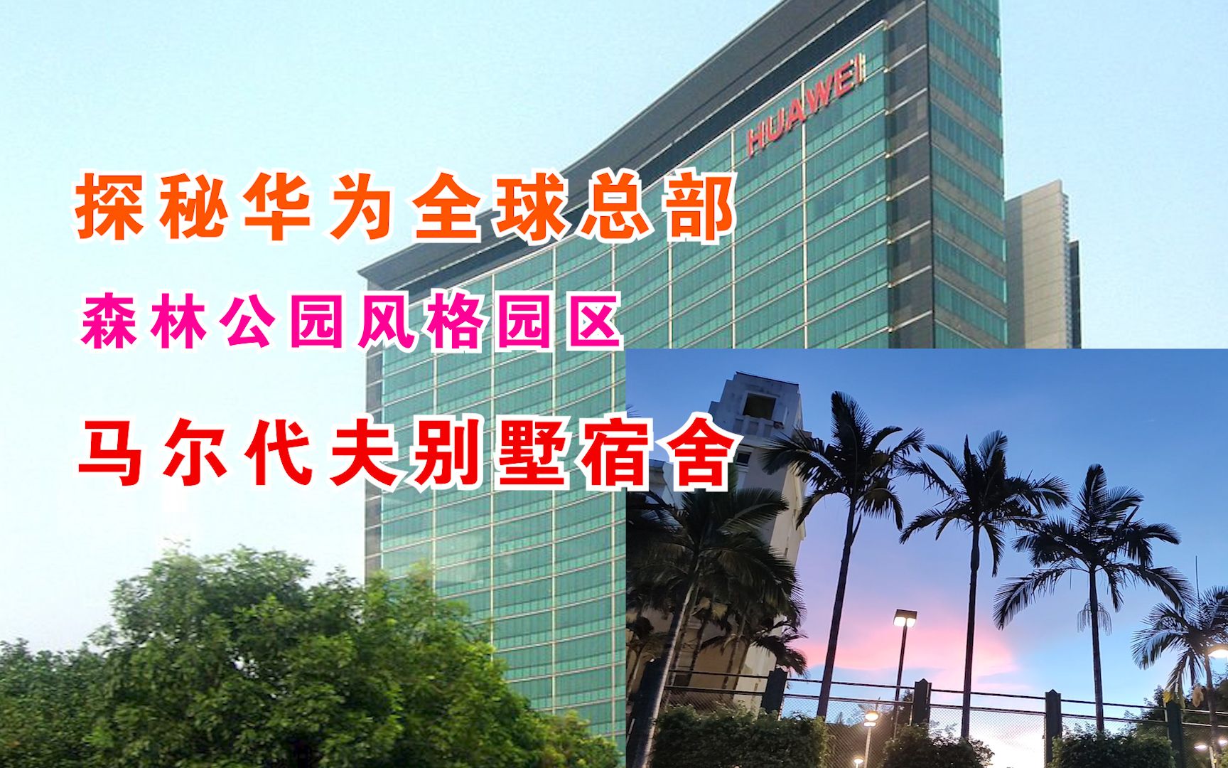 探秘华为全球总部,科技前沿,太美 太豪华了