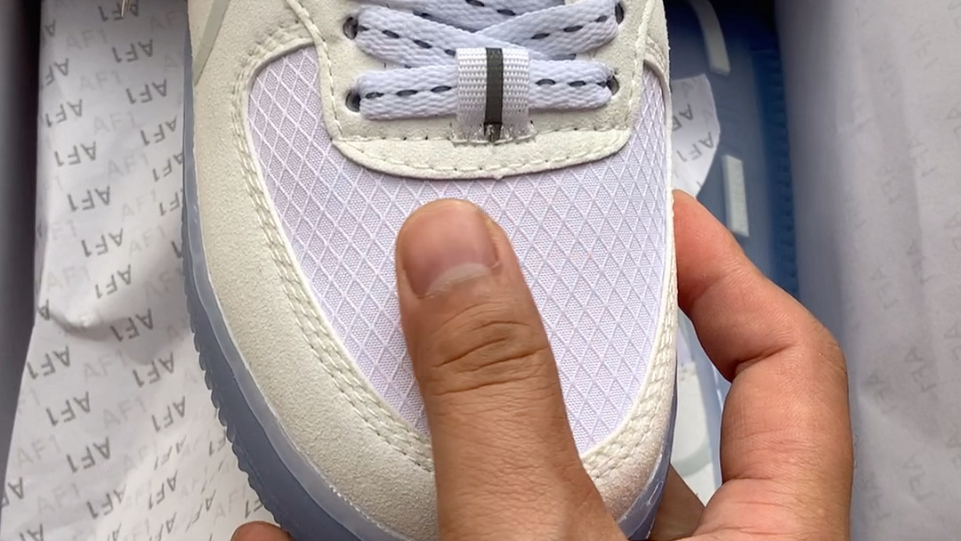 af1空军一号骨白冰蓝