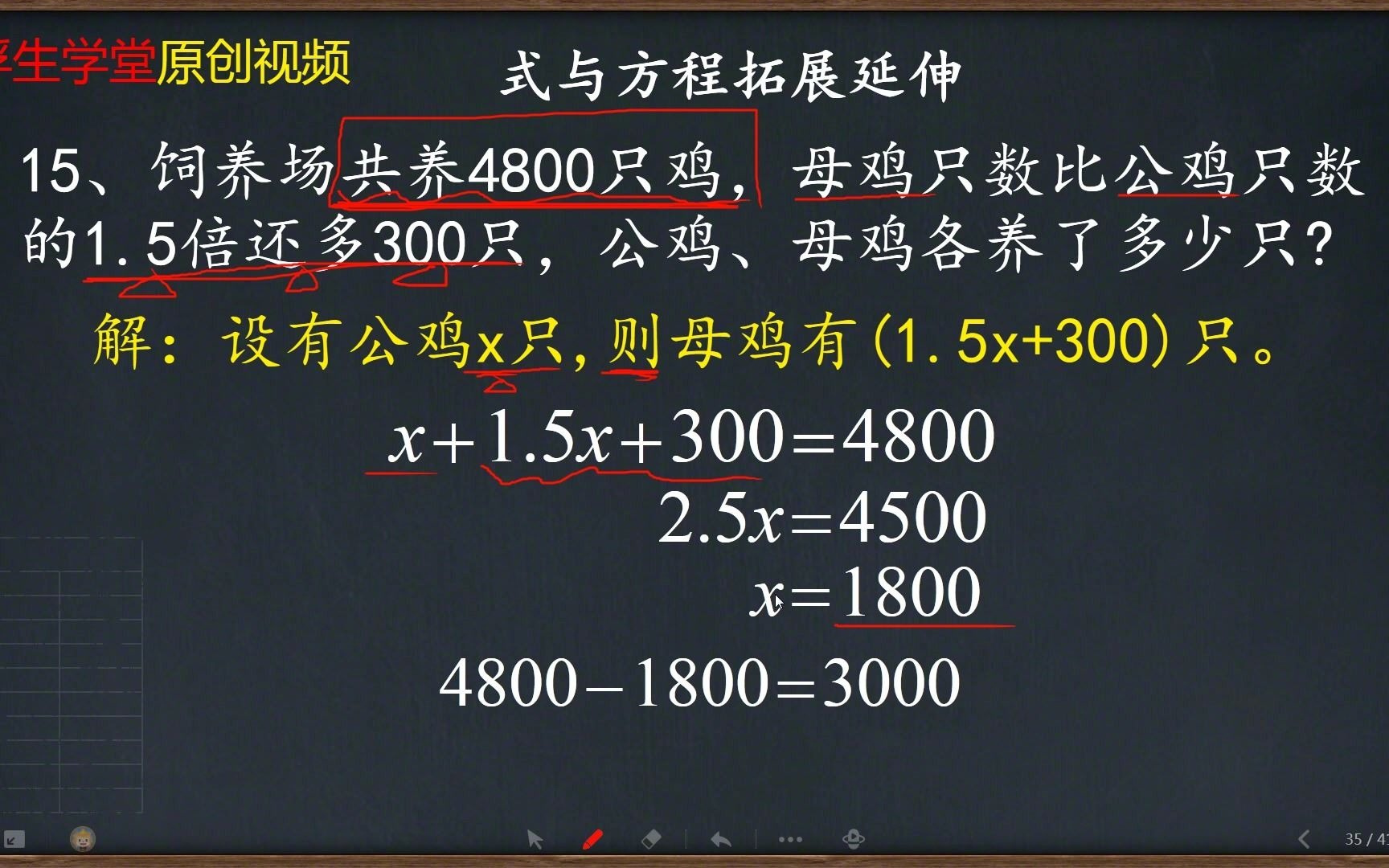 [图]深度分析列方程解应用题的方法，到底如何设未知数