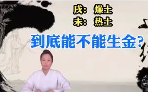 Télécharger la video: 戌土未土到底能不能生金？