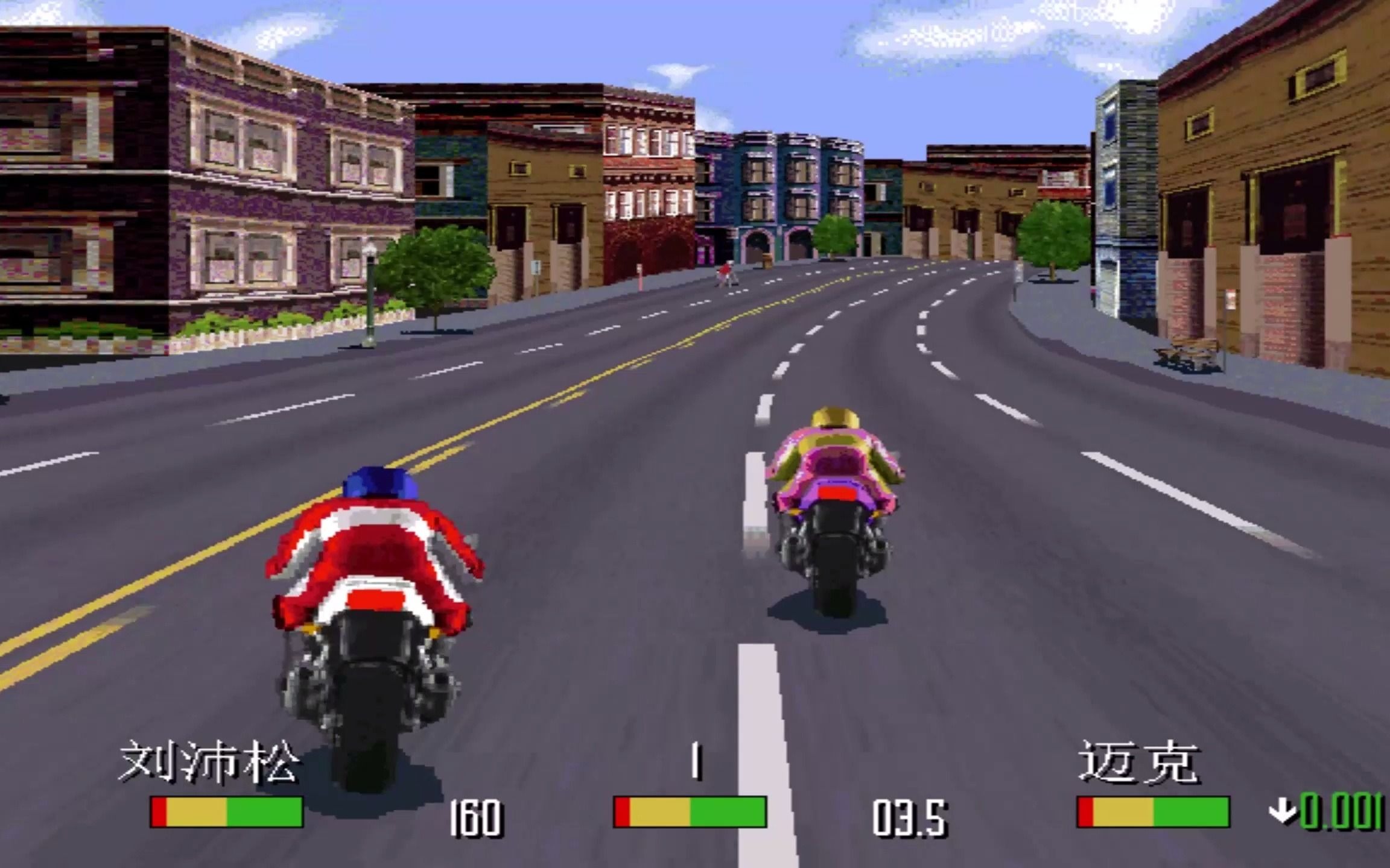 【童年回忆】暴力摩托!最开始的地图和最熟悉的bgm_单机游戏热门视频