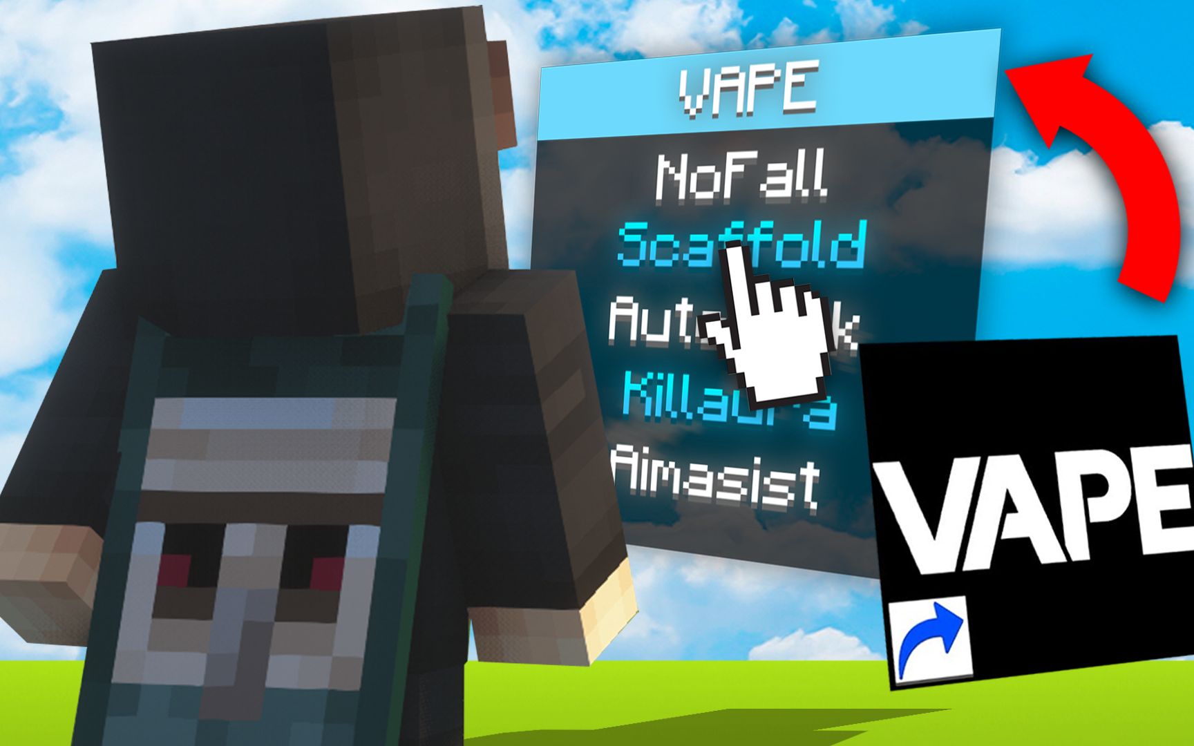 在 CUBECRAFT 上公然使用 VAPE V4...（Fly、Killaura、Bhop Bypass）