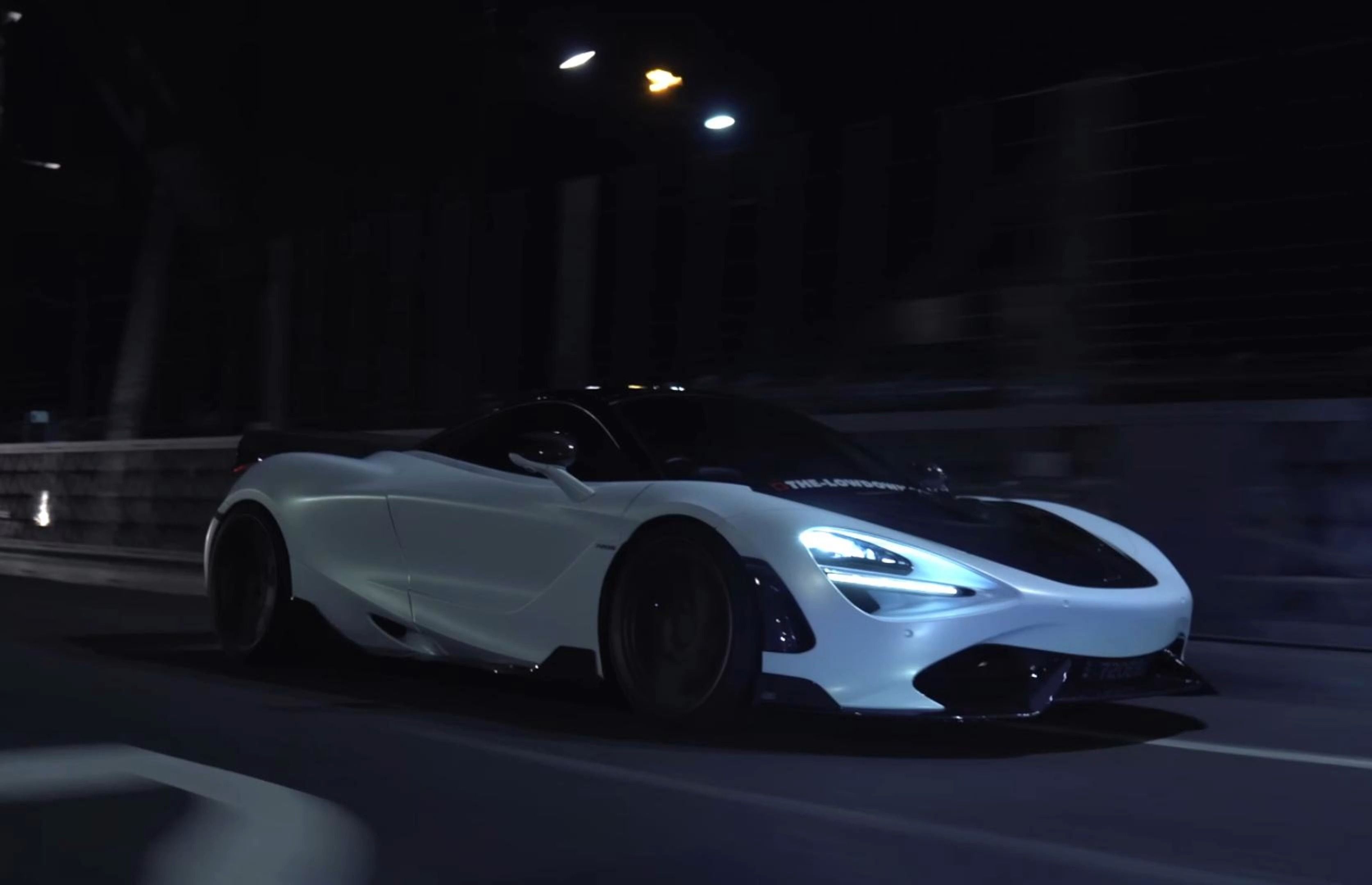 逝去的月光女神(迈凯伦720s)