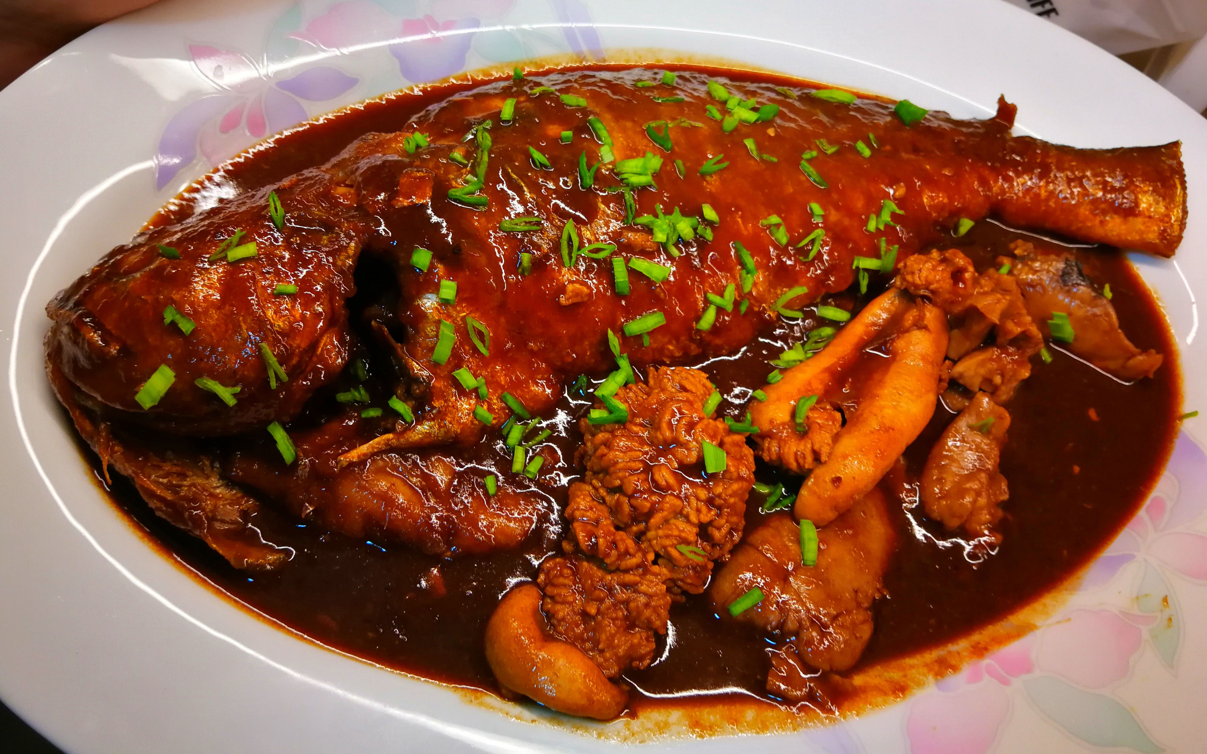 红烧黄鱼 家常红烧鱼 年夜饭必不可少的鱼来了97