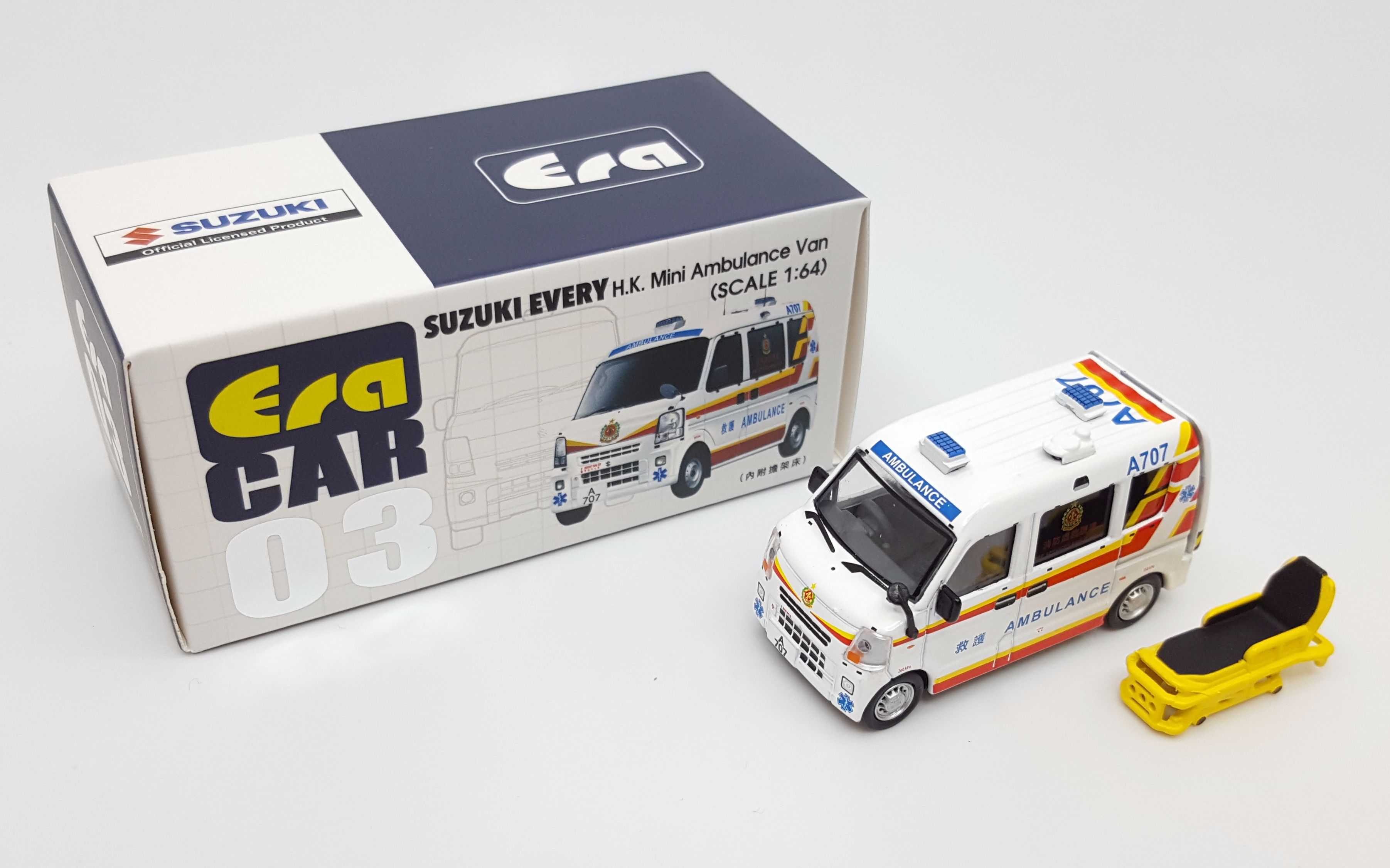 东知玩具era铃木香港迷你救护车