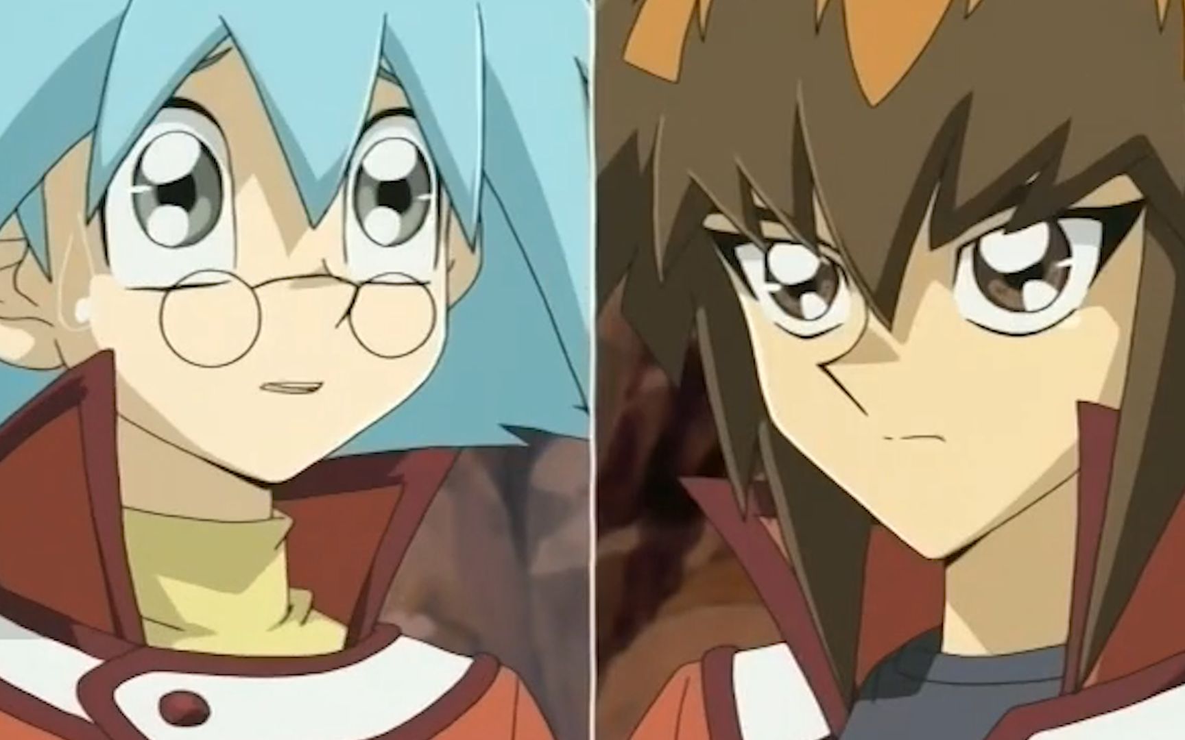 游戏王gx07,十代vs丸藤翔,大哥教育小弟