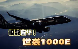 Descargar video: 超豪华超大远程公务机！带你全面了解巴航世袭1000E