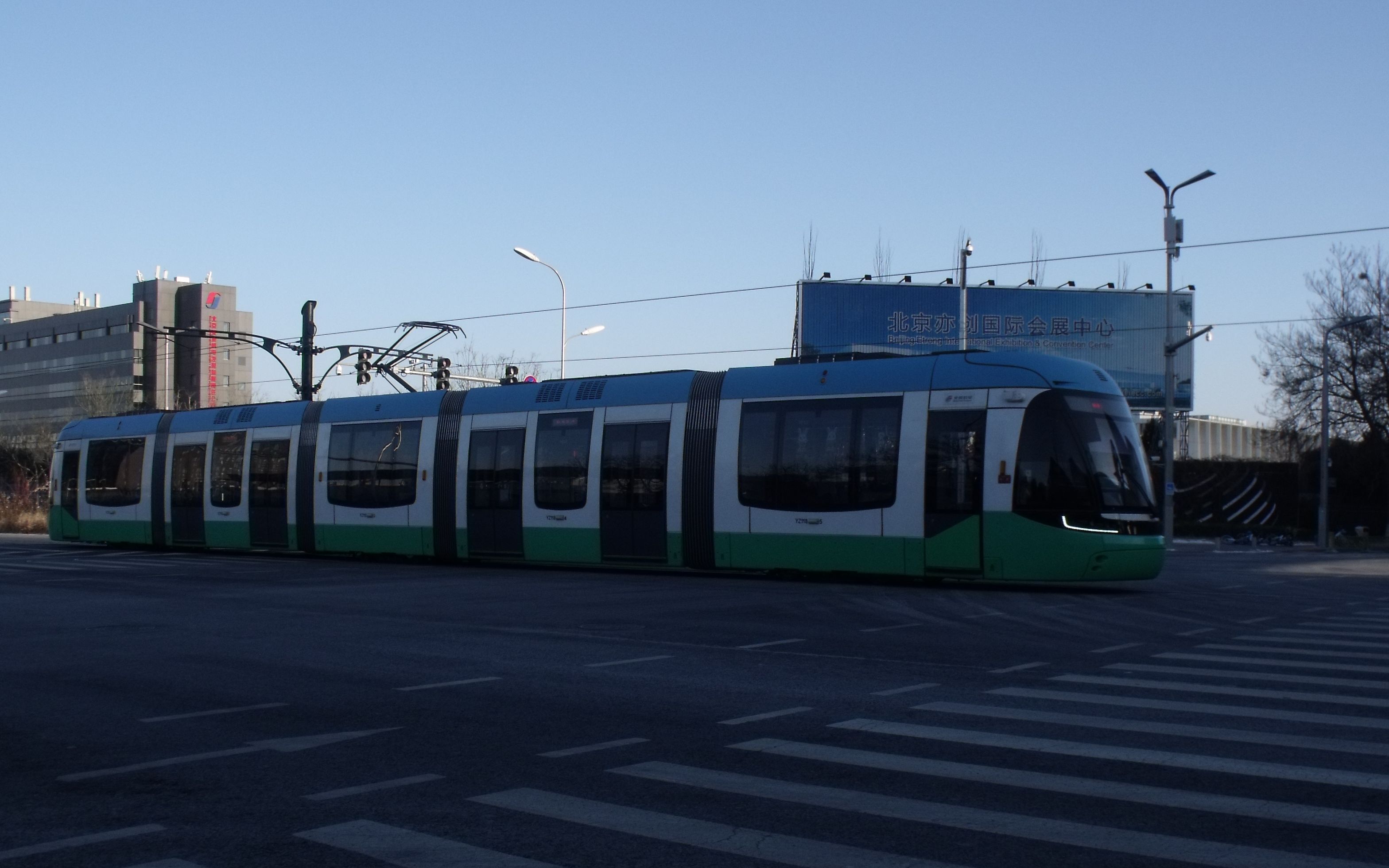 【仿古视频】北京公交亦庄有轨电车t1线运行视频