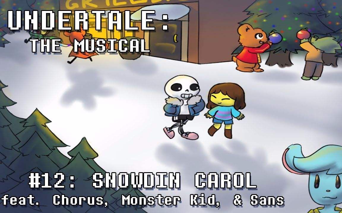 undertale [和平线]#2 雪镇 在森林的深处书写雪镇和两个骷髅的故事
