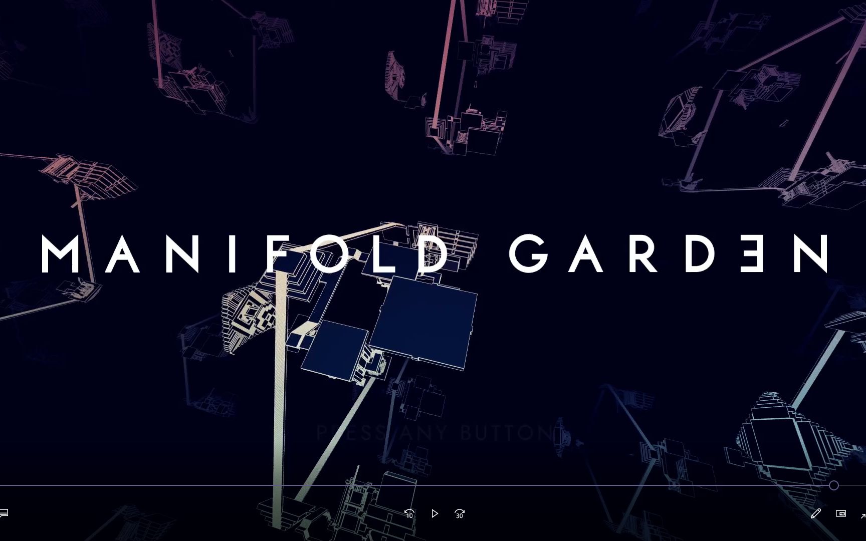 [图]【manifold garden】 无限宫院隐藏结局--无敌意识流