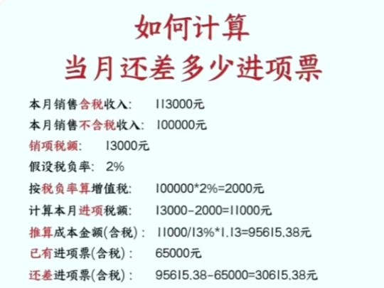 老板突然问本月还差多少进项发票,怎么算?进项计算表格,一键套用哔哩哔哩bilibili