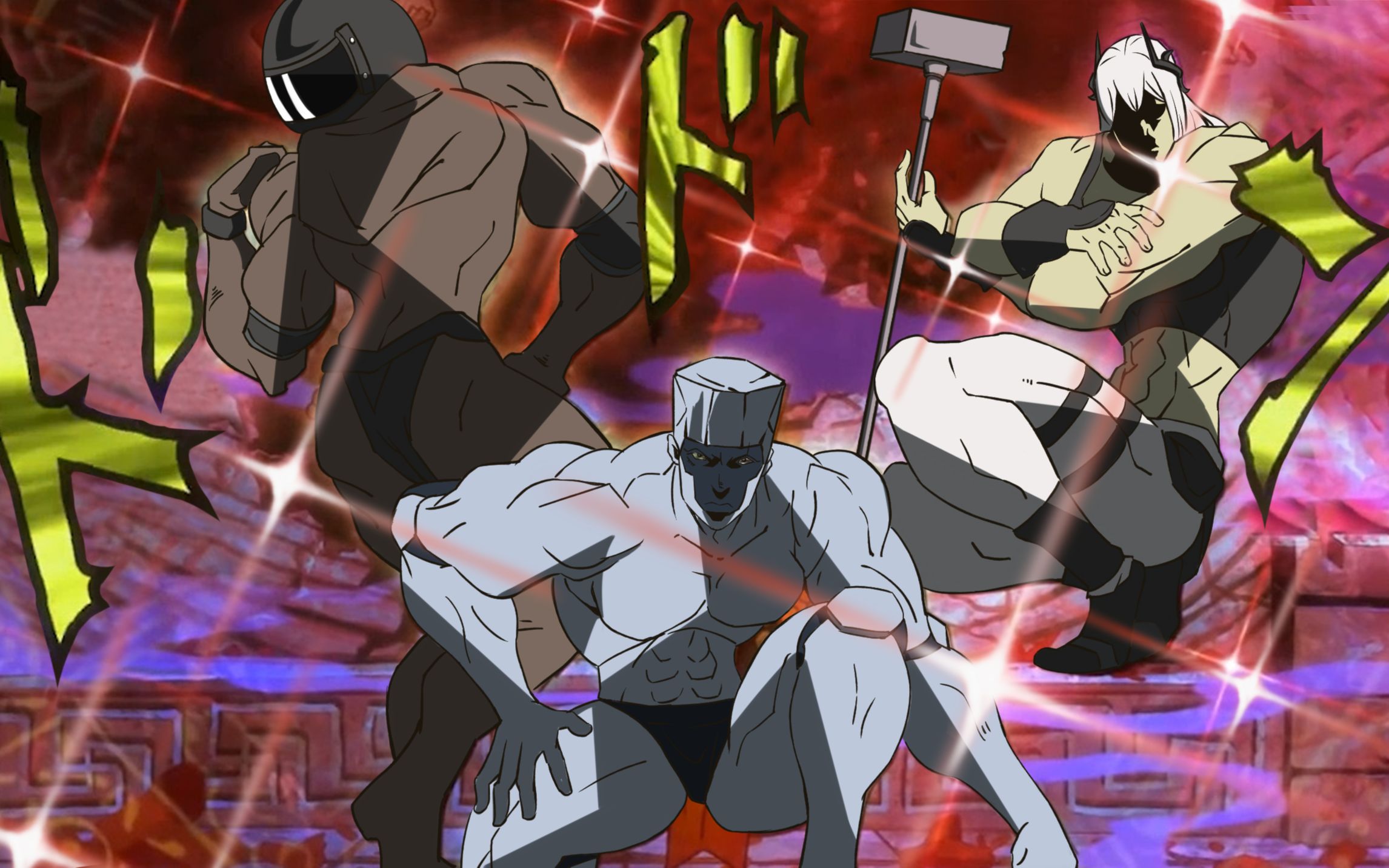 【jojo/方舟手书】铅封三柱男!