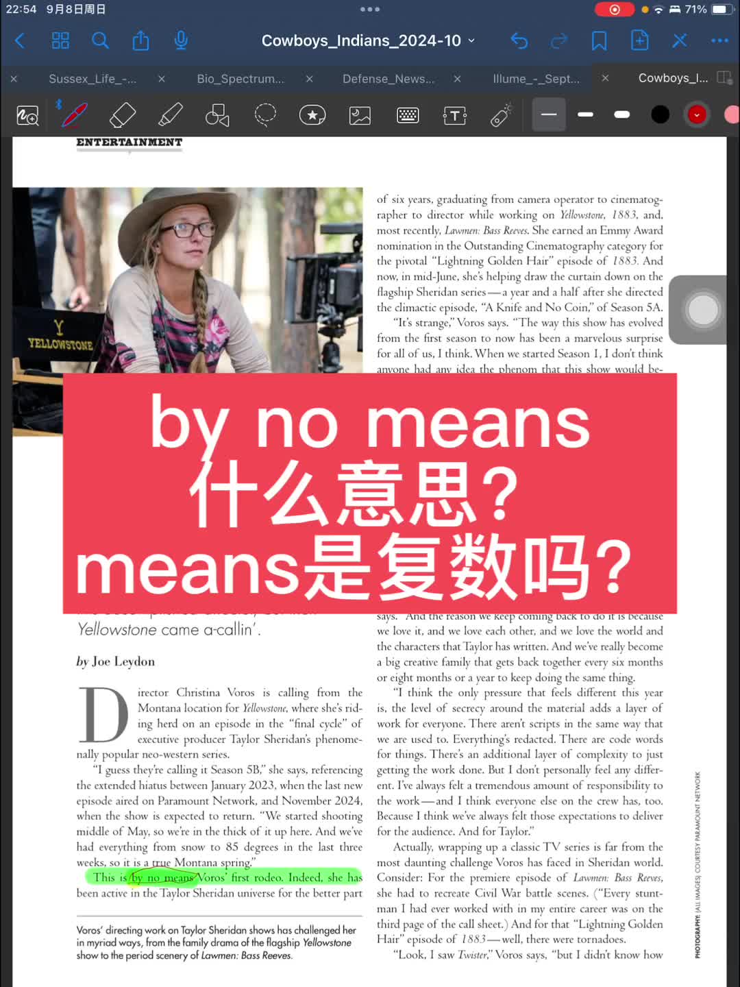 Day 76  外刊精读:by no means的means是复数吗?哔哩哔哩bilibili