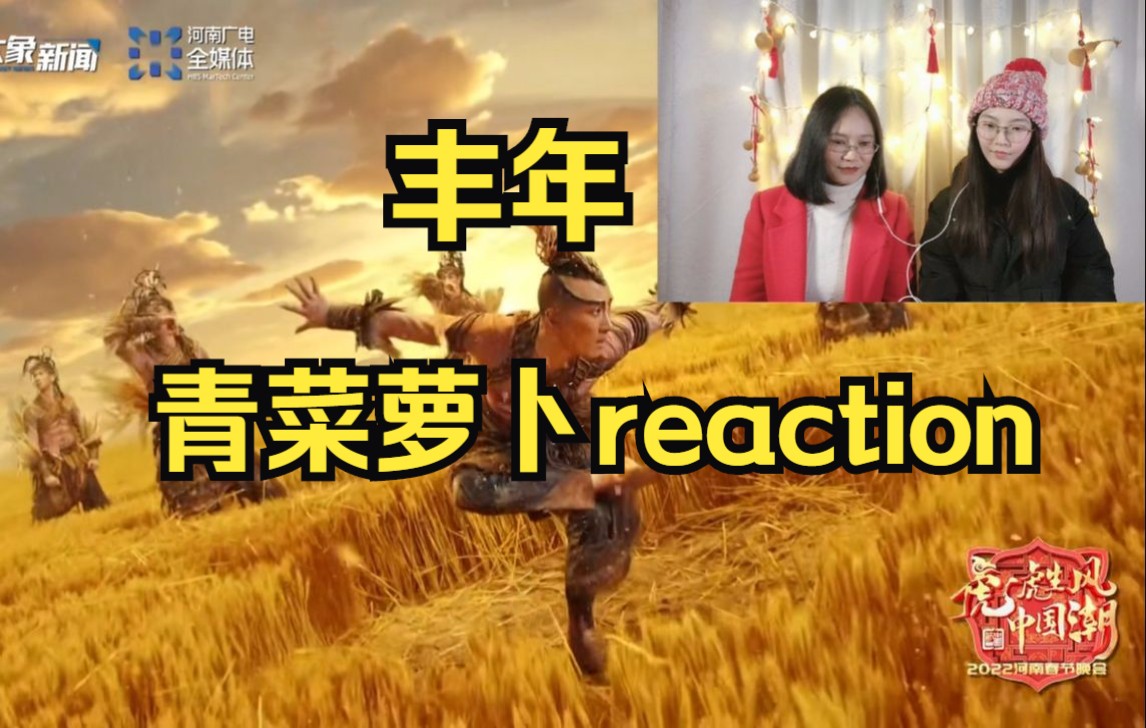 【河南卫视春晚reaction】禾下乘凉梦!谈谈对《丰年》的感想和反应【青菜萝卜安利铺】哔哩哔哩bilibili