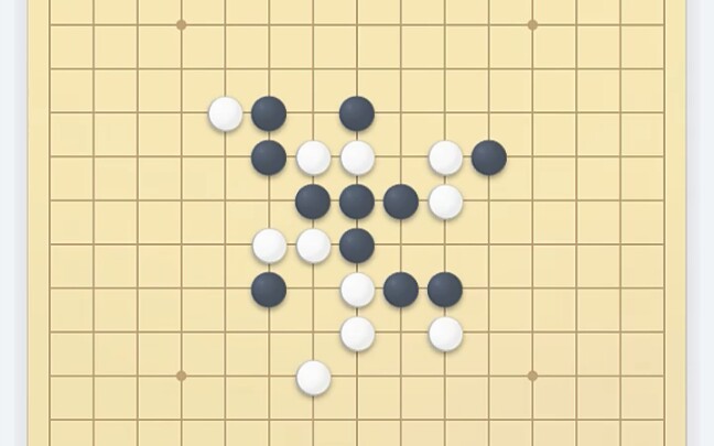 欢乐五子棋,残局闯关,第116关