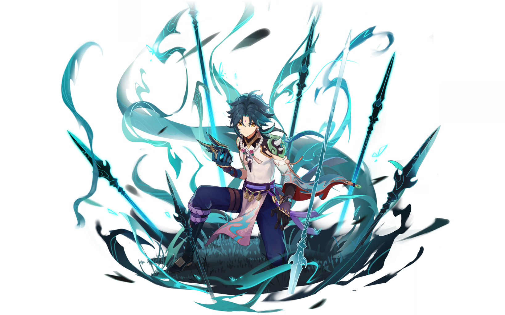 6命魈大招内打出6次下坠攻击23次e流程展示