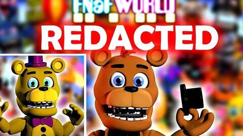 IULITM】FNaF World Redacted 玩具熊的午夜后宫世界:修订版_哔哩哔哩_