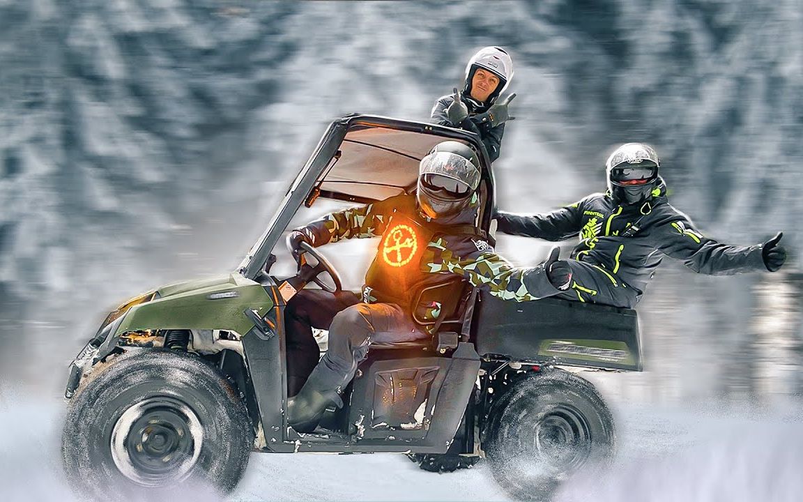 跟内燃机说再见吧! 改装utv北极星四轮驱动为电力推进!